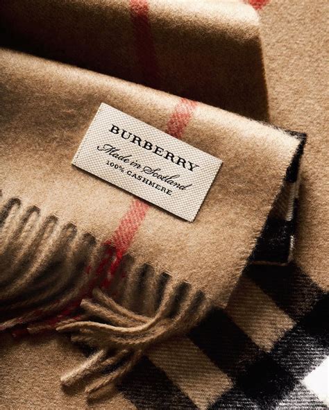 are burberry scarves made in scotland or england|where is burberry manufactured.